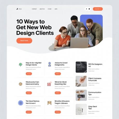 10 Ways to Get New Web Design Clients